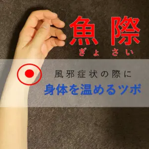 おすすめのツボ　ぎょさい